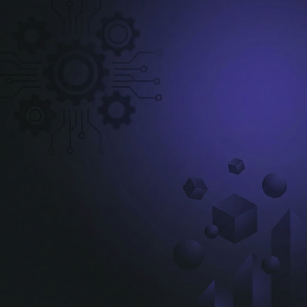 Minimalist dark mode illustration with abstract geometric shapes representing custom agent skills for Google Antigravity